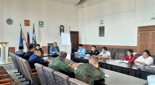 В Эрзинском районе обсудили меры, направленные на борьбу с правонарушениями