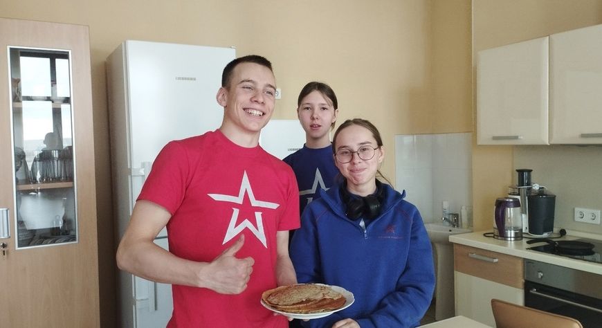 Кадеты КПКУ сразились в кулинарном поединке с ребятами из Монголии