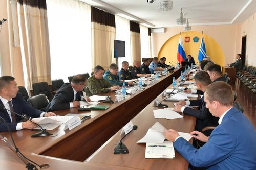 Глава Тувы Владислав Ховалыг обсудил меры безопасности во время избирательной кампании