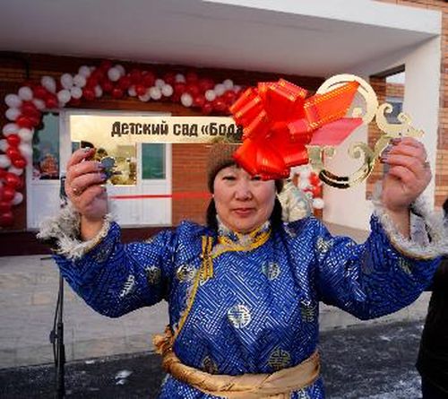 В Улуг-Хемском районе открыли еще два детских сада