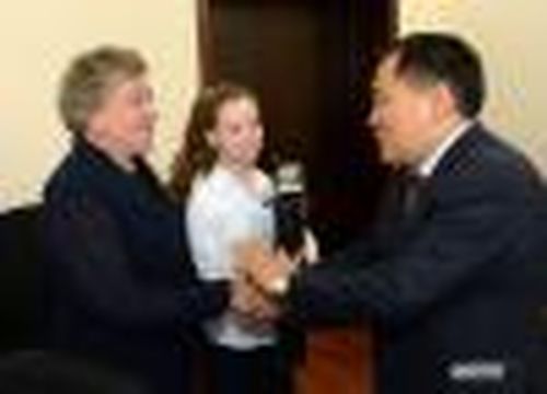 Юные гости премьера