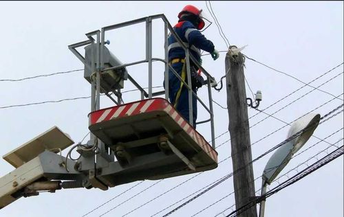 Отключение электроэнергии в Кызылском районе