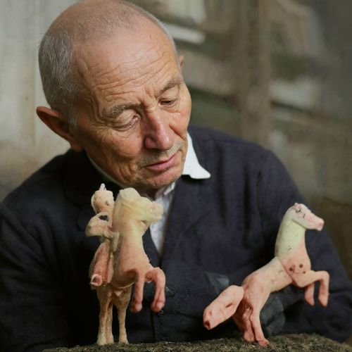 Норбу Салчак – один из основоположников камнерезного искусства Тувы