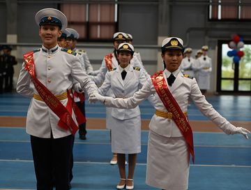Кадеттерге сөөлгү коңга