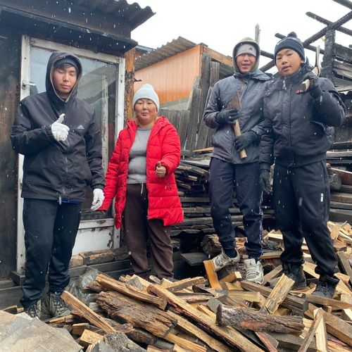«Добрые Сердца Тувы» поддержали семью погибшего героя СВО