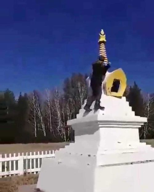 Вандалы опубликовали видео разорения Субургана под Красноярском