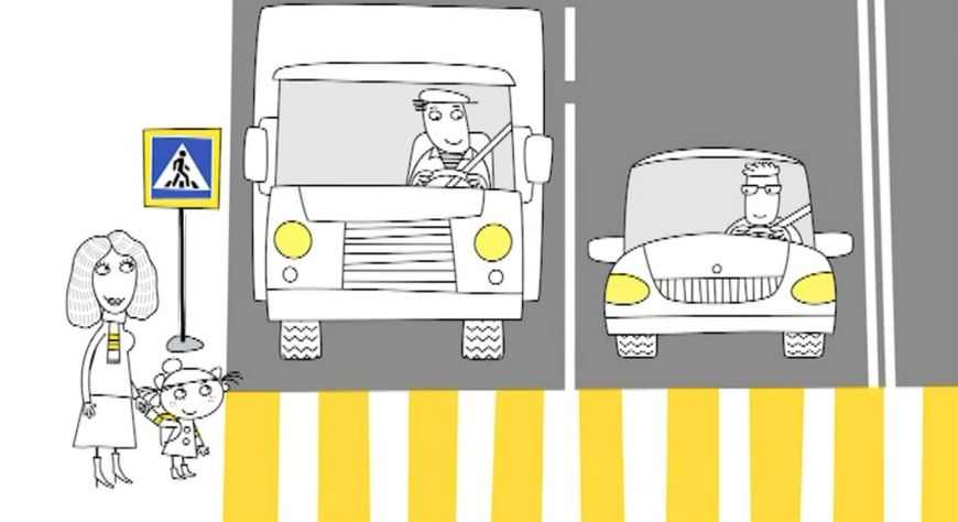 Правила перехода для пешехода