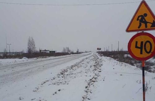 Ремонт дороги к Бай-Хааку сорвал недобросовестный подрядчик