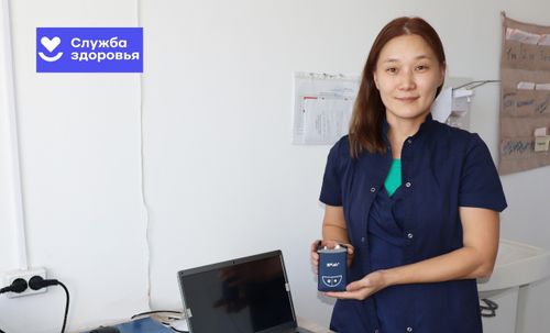 В больницу Кызыла поступил новый аппарат для мониторинга ЭКГ и артериального давления