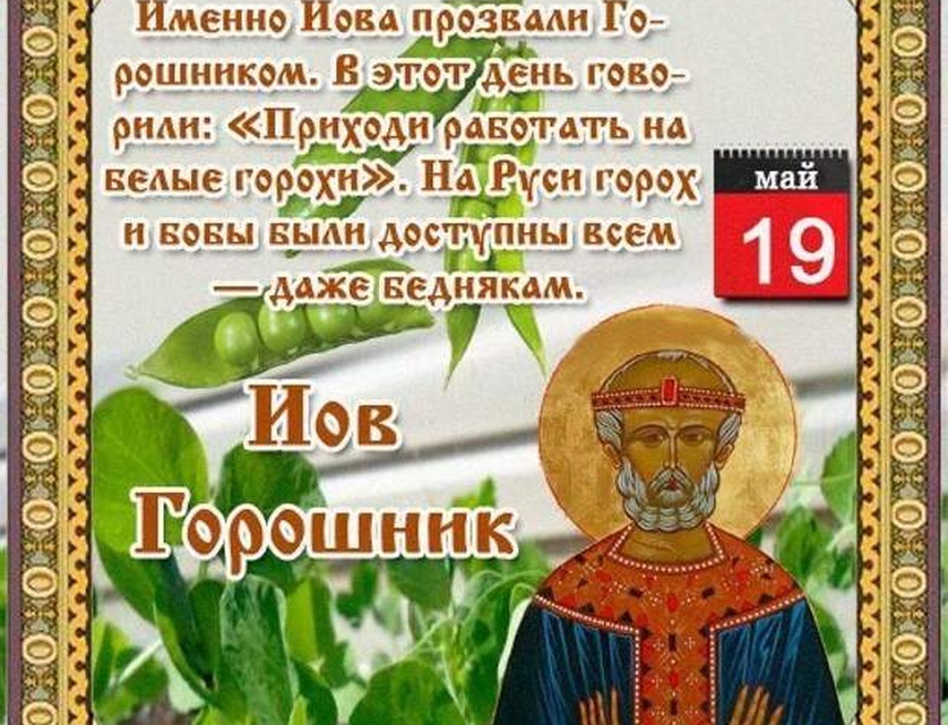 19 мая народный календарь картинки