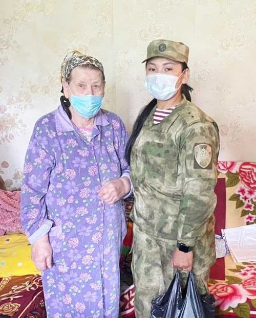 Зоя Шаманова. Встреча с тружеником тыла