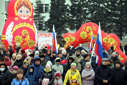 В Кызыле прошел праздничный концерт, посвященный Дню народного  единства