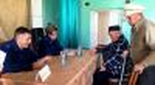 Встретились с ветеранами