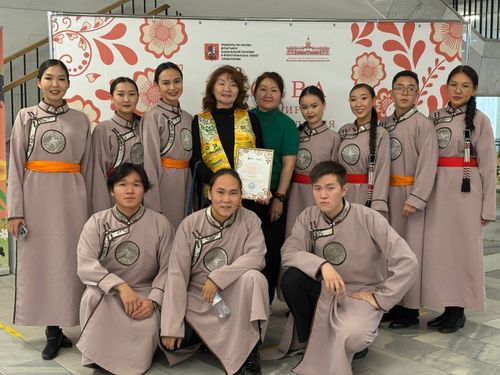 Студенты Высшего театрального училища им. М.С. Щепкина из Тувы выступили на гала - концерте «Москва - город мира, дружбы и согласия»