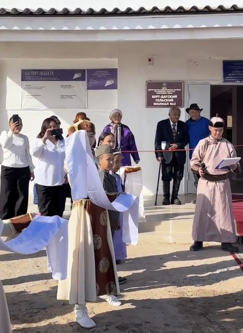 В селе Берт-Даг открыли Дом культуры после капитального ремонта