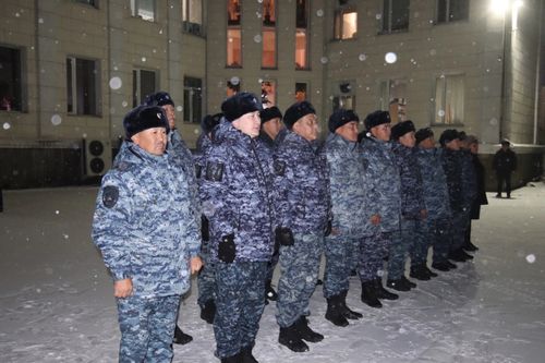 Сводный отряд МВД по Туве вернулся из полугодовой командировки на Северном Кавказе