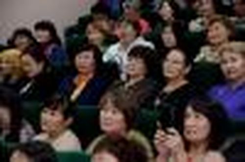 Портрет жительницы Тувы