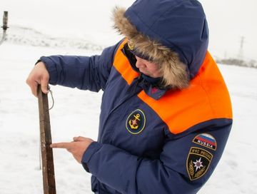 В Кызыле отменили традиционные крещенские купания из-за опасного состояния льда