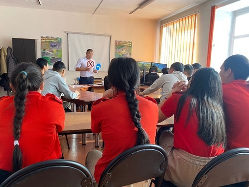 Орук шимчээшкининиң дугайында школачыларга чугаалаан