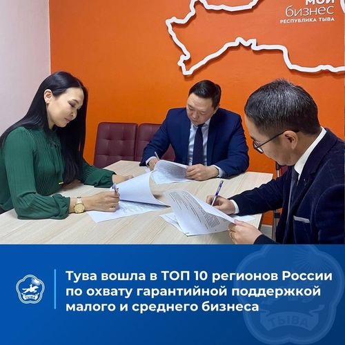 Поддержкой Гарантийного фонда Тувы заручились 87 действующих предпринимателей