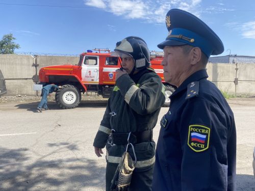 Судебные приставы Тувы прошли антитеррористические учения