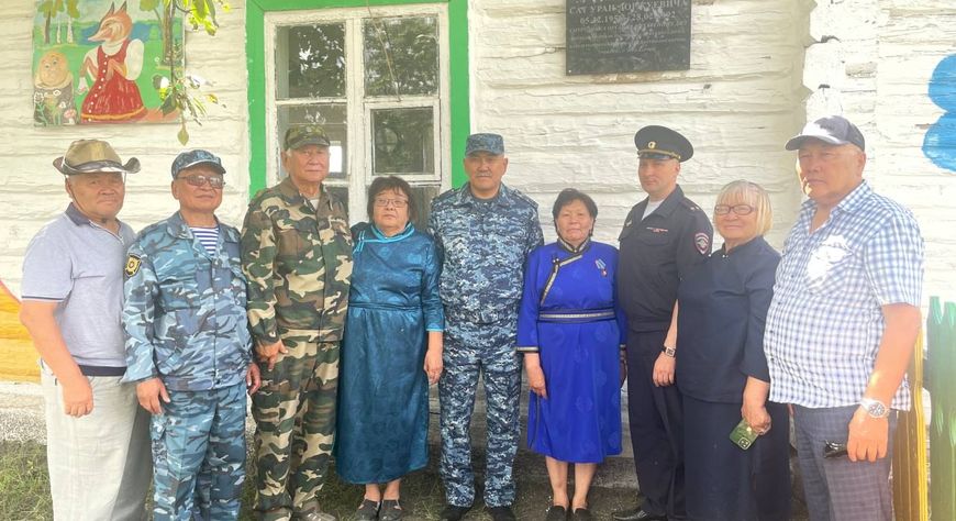 В селе Эрги - Барлык в честь участкового названа улица