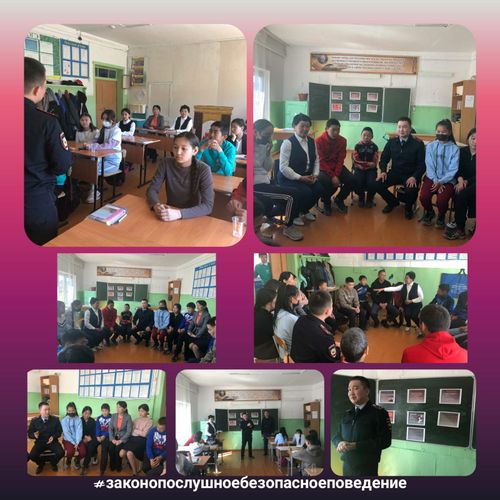 В селе Морен в майские праздники была усилена индивидуальная работа с некоторыми родителями школьников