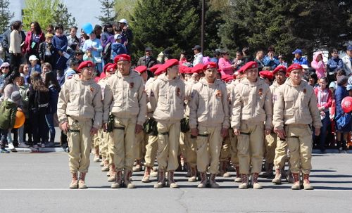 В ряды «Юнармии» Тувы вступило более 160 юношей и девушек
