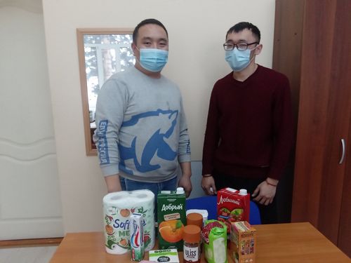 В Туве продолжается сбор гуманитарной помощи для жителей ДНР и ЛНР