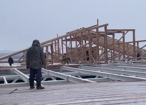 Готовность школы в Балгазыне оценивается в 65%