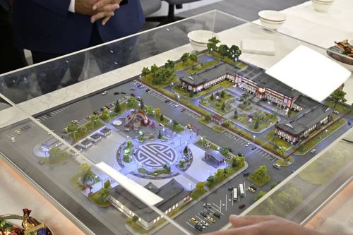 Сегодня в Кызыле состоялась торжественная закладка камня под Центр восточной медицины