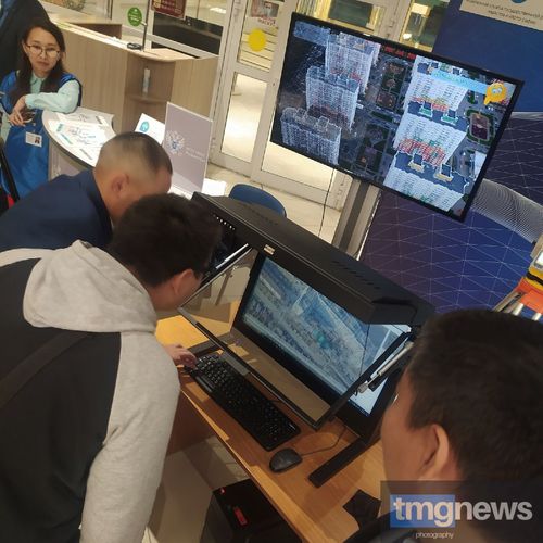 На II Строительном форуме филиал Кадастровой палаты Тувы представил новое оборудование