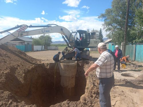 В Чаа-Хольском районе ремонтируют систему водоснабжения
