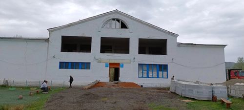 В селе Уюк проводят капремонт местного Дома культуры