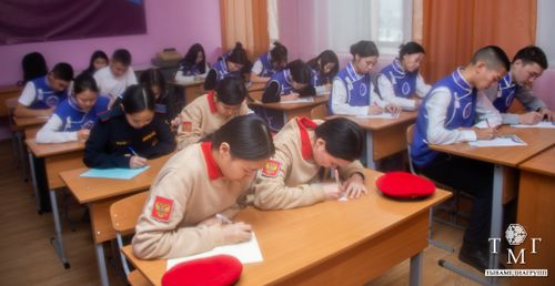 Студенты Тувинского политехнического техникума в очередной раз поддержали акцию «Письмо солдату»