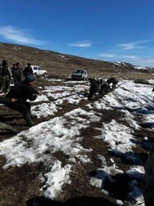 В Каа-Хемском районе прошел турнир среди рыбаков