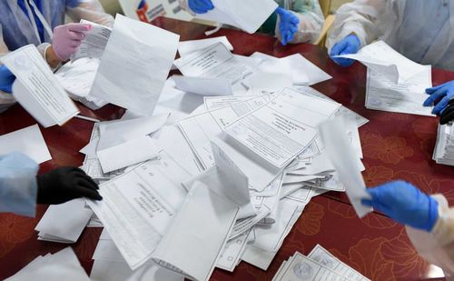 Итоги голосования. Тува