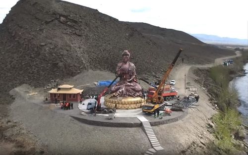 В Туве 28 мая пройдет торжественное открытие 15-метровой статуи Будды Шакьямуни