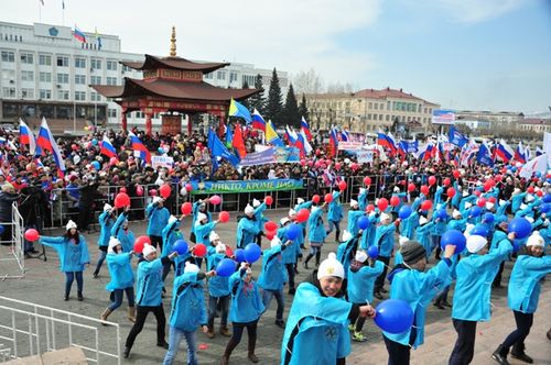 «Крымскую весну» в столице Тувы отпразднуют концертом на площади Арата