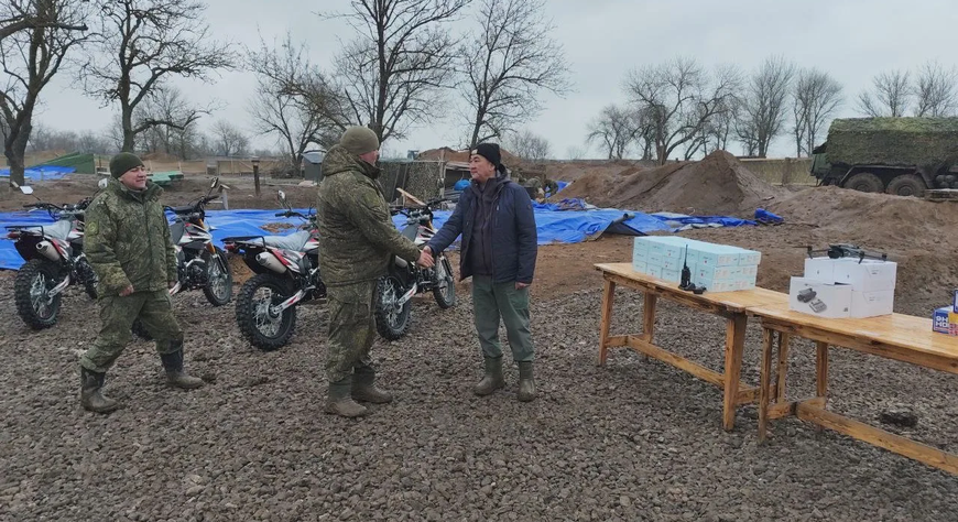 Владислав Ховалыг: «Тува направила очередной груз бойцам 60-й бригады группировки «Восток»