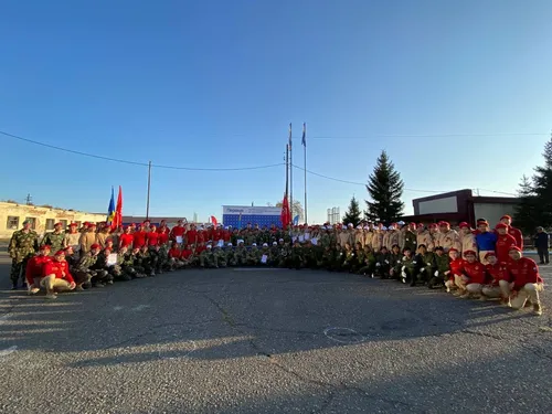 В Туве подвели итоги военно-спортивной игры «Зарница»