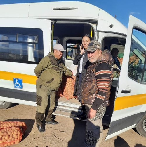 Фермер Александр Желтухин выделил семь тонн картофеля семьям мобилизованных земляков