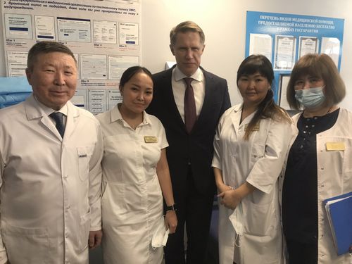 Вячеслав Ховалыг: "Приятно было видеть, что на высоких гостей наша больница произвела хорошее впечатление"