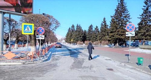 Теперь на отрезке дороги от Ленина до Щетинкина-Кравченко парковаться нельзя