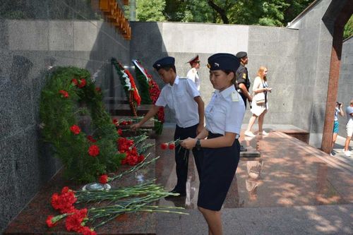 Кызылское президентское кадетское училище - в числе победителей военно-патриотической смены "Орлёнка"