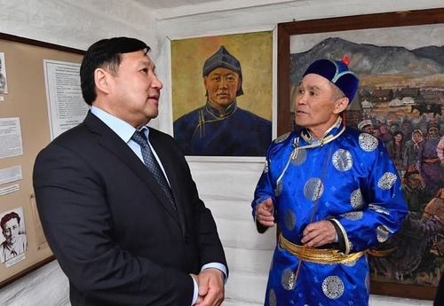 Врио Главы Тувы Владислав Ховалыг побывал с рабочей поездкой в с. Кочетово