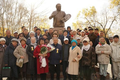 В Кызыле заложили Аллею искусств