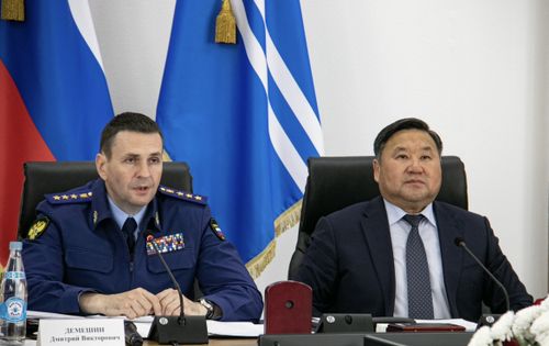 Замгенпрокурора России Дмитрий Демешин принял участие в расширенном заседании в Правительстве Тувы