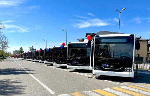 В Кызыле на линию выехал новый автобусный маршрут №108