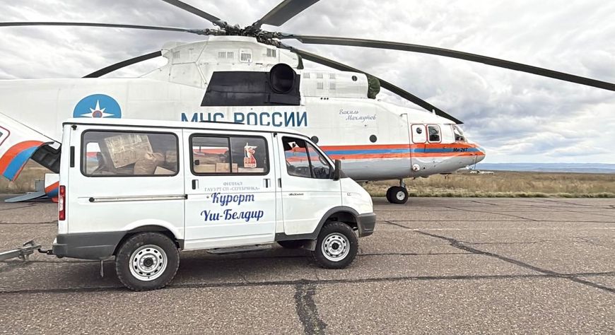 В Туве продолжается реконструкция курорта «Уш-Белдир»